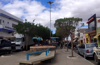 A feira em Campo Alegre de Lourdes