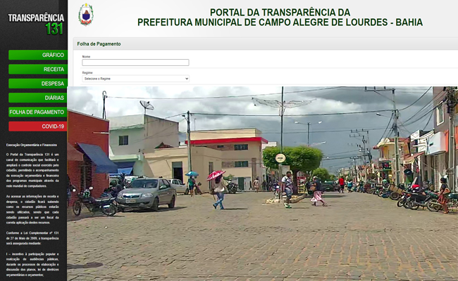 Folha de pessoal da prefeitura Campo-Alegrense - Fevereiro 2022