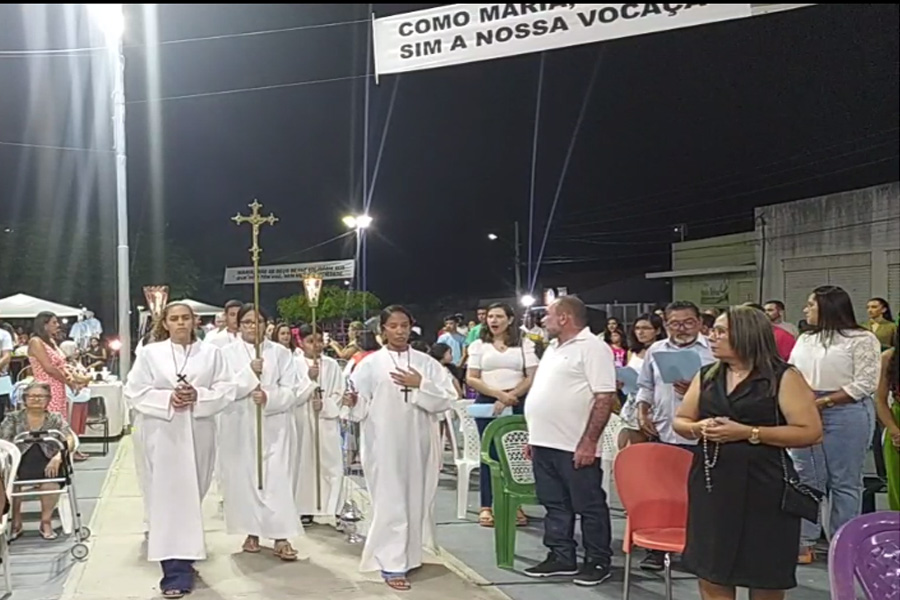 4ª Noite do decenário de Nossa Senhora de Lourdes