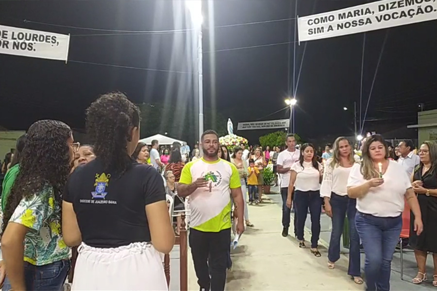 4ª Noite do decenário de Nossa Senhora de Lourdes