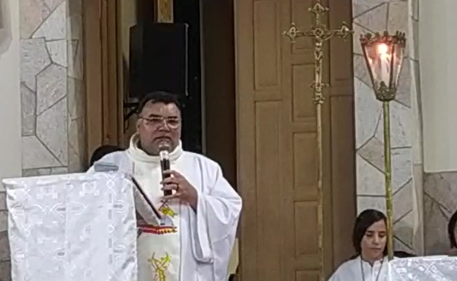 8ª Noite do decenário em louvor a Nossa Senhora de Lourdes